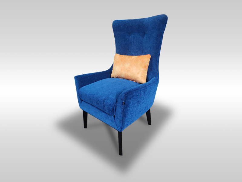 Wing Chair Blue